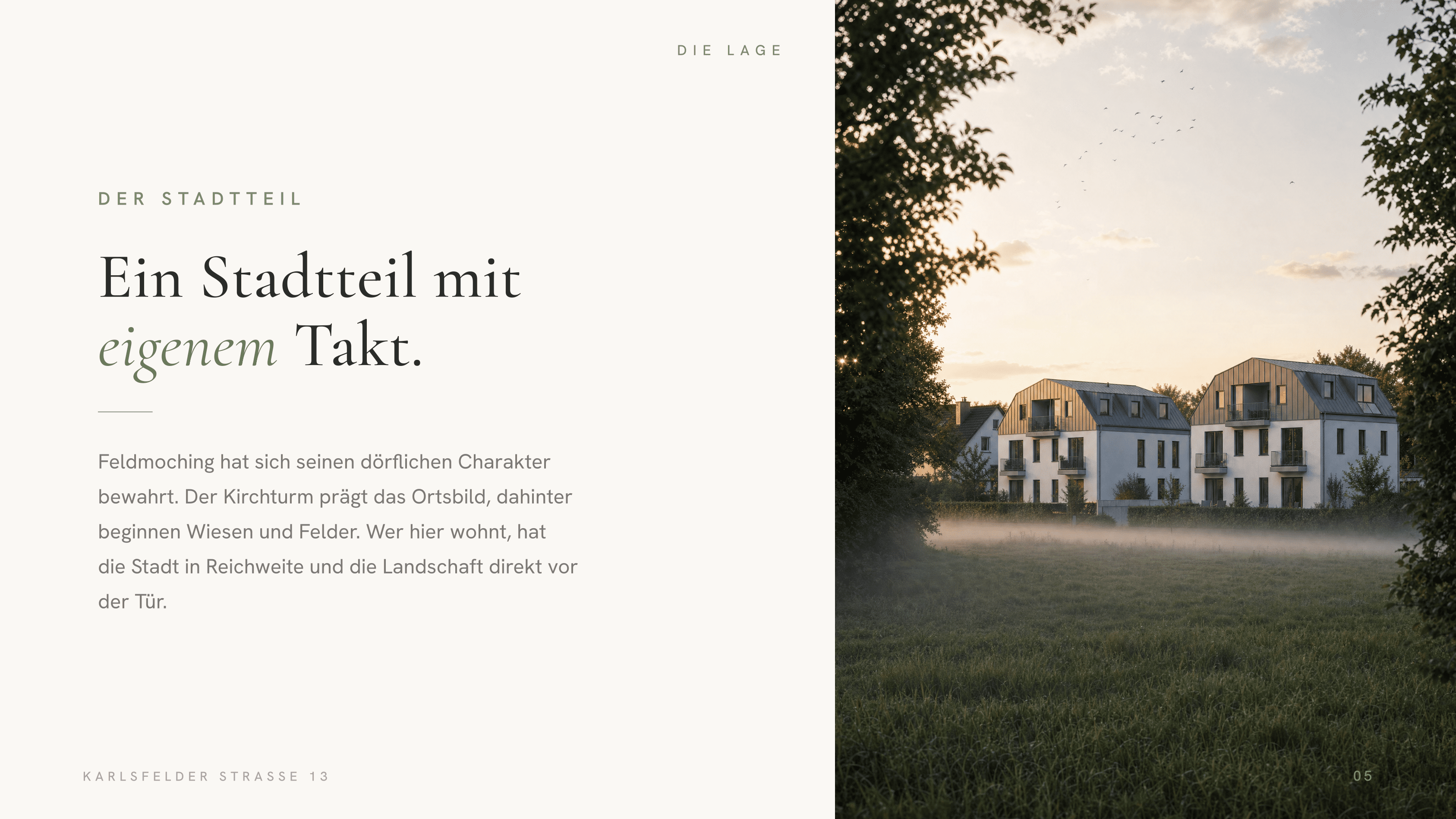 Broschüre Neubauprojekt