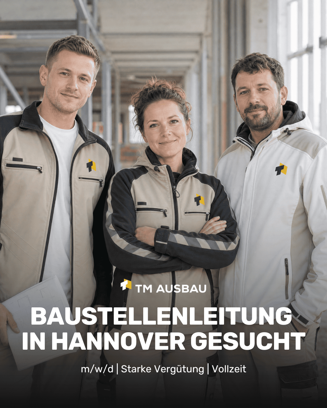 Recruiting-Anzeige Baustellenleitung Hannover